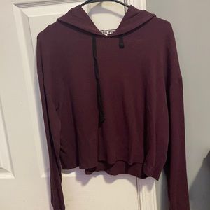 Cropped hoodie